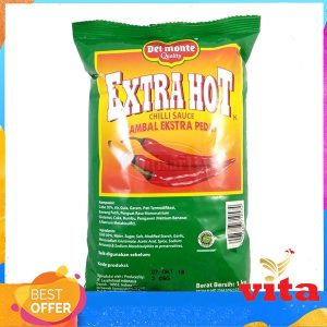Delmonte Refil Saos Sambal Extra Hot 1KG