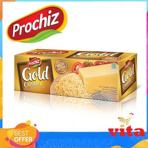 Keju Gold Cheddar Block Cheese Prochiz 2kg