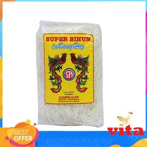 Bihun Cap Dua Burung Hong 450gr