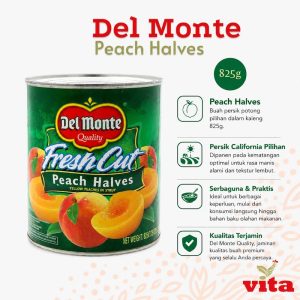 Delmonte Peach Halves 825gr