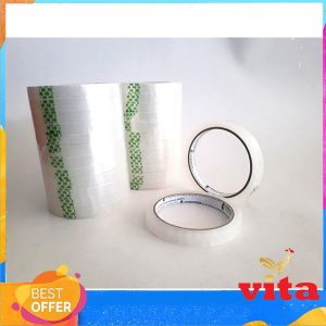 Isolasi 1/2 inch Merk Gold Tape per 12pcs