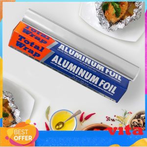 TOTAL Alumunium Foil 300mmx7.6m 450mmx7.6m