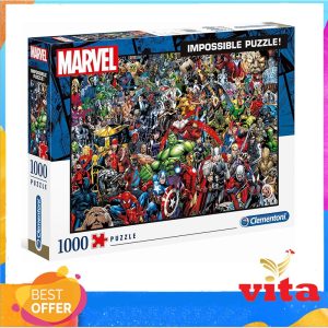 Marvel Jigsaw Puzzle Clementoni Impossible  1000 Pieces