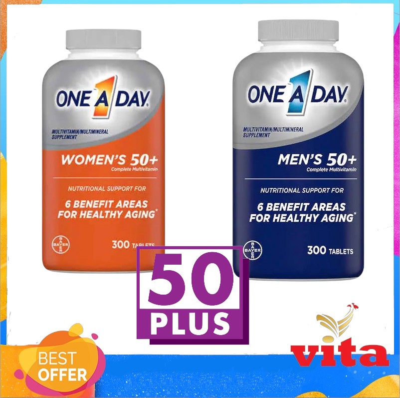 One A Day Multivitamin Multi Mineral 50+