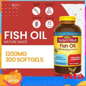 Nature Made Fish Oil Minyak Ikan 300ct