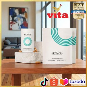 Nutrafol Hair Growth Supplement Penumbuh Rambut Wanita 120ct