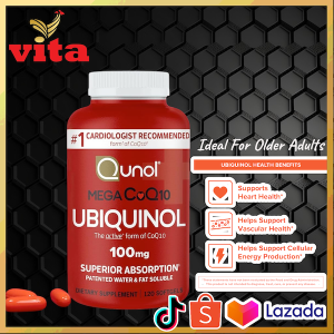 Ubiquinol CoQ10 Qunol 100mg Kesehatan Jantung