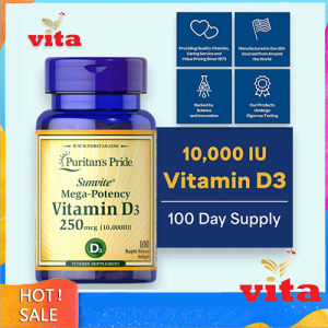 Puritan’s Pride Vitamin D3 10000IU 100ct