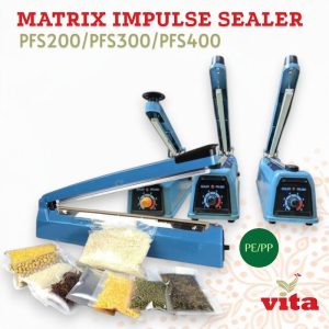 Impulse Press Sealer Plastik Matrix PFS