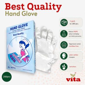 Sarung Tangan Hand Glove Good Quality 200pcs