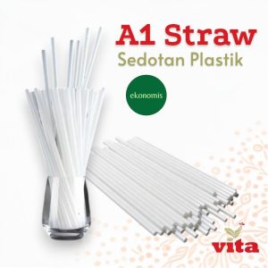 Sedotan Plastik Straw Murah Ekonomis